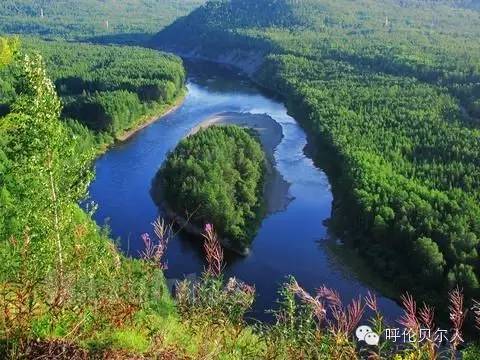 哈拉哈河6,克鲁伦河7,乌尔逊河8,呼伦湖9,贝尔湖10,中蒙界湖嫩江水系1