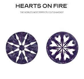 【hearts on fire】完美的钻石就是如此独特!