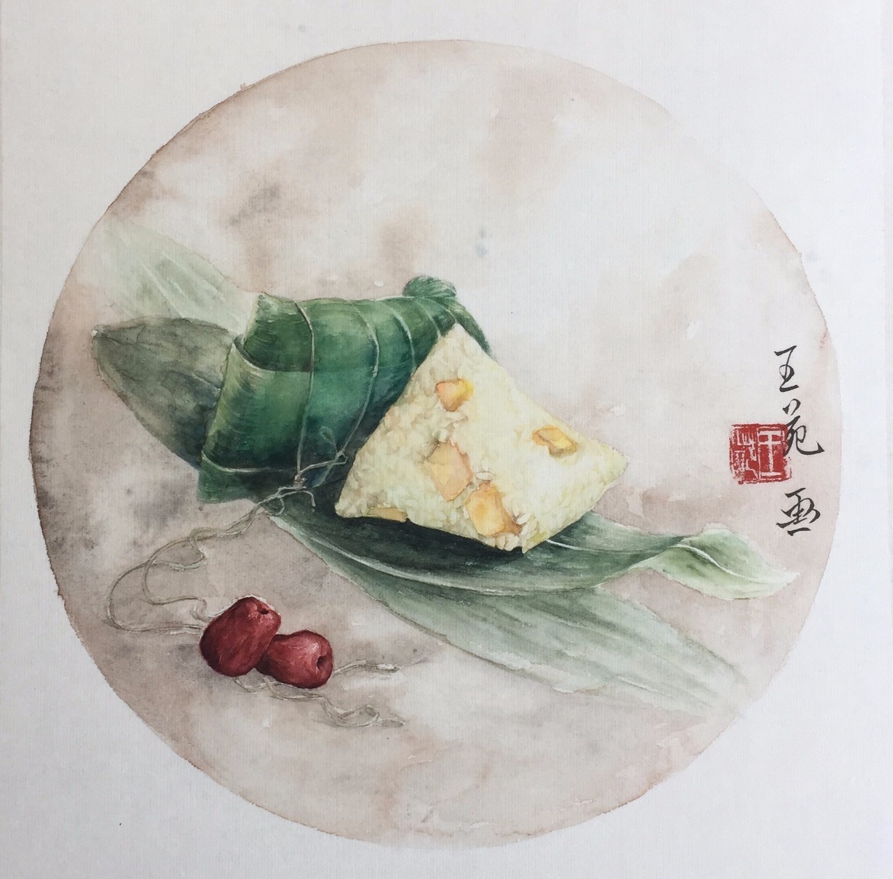 端午节一起画粽子作品展