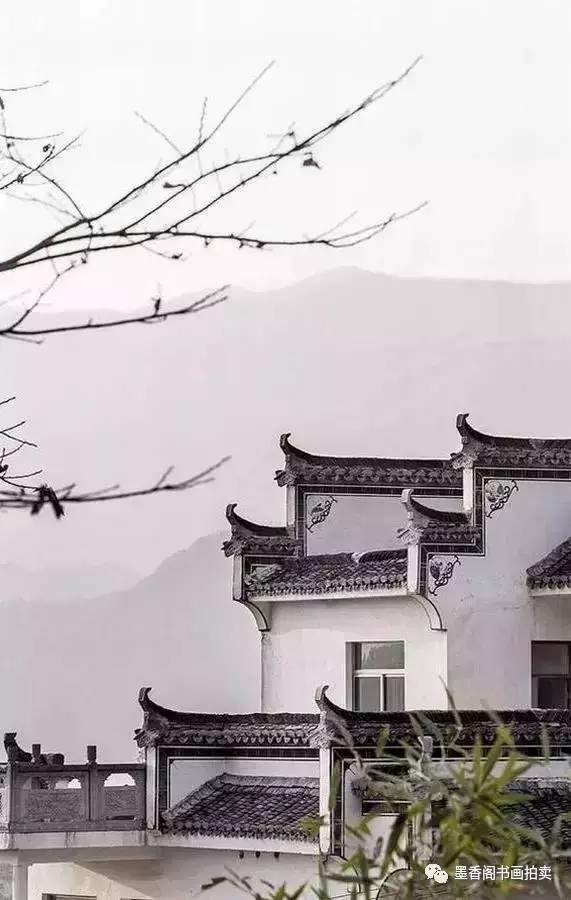 最美中国风青瓦白墙