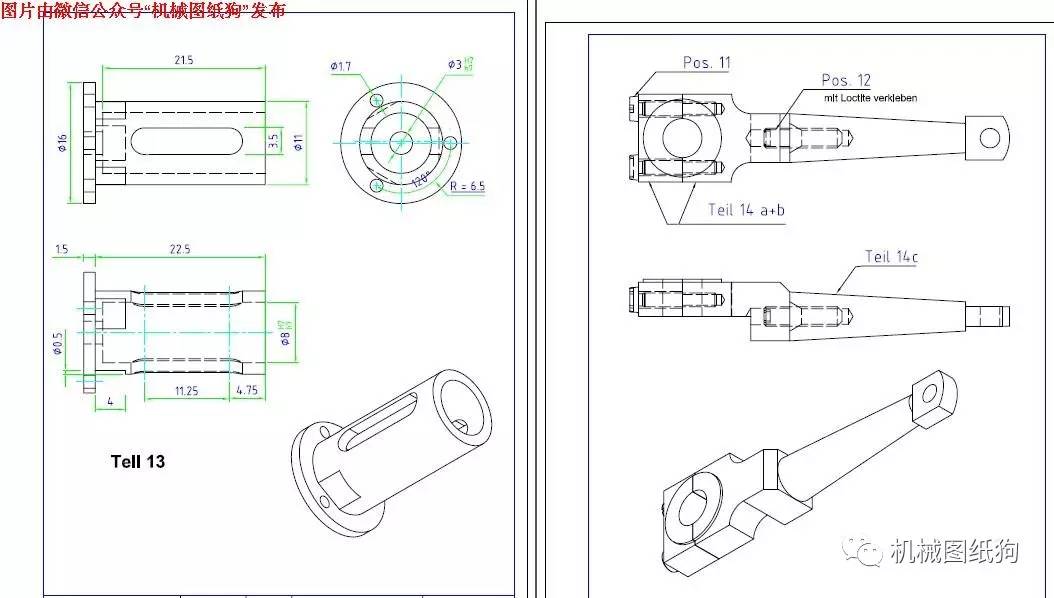 【发动机电机】garold posh设计的v型模型蒸汽机3d图纸 solidworks