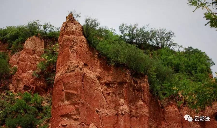 米汤沟红土地貌的博物馆