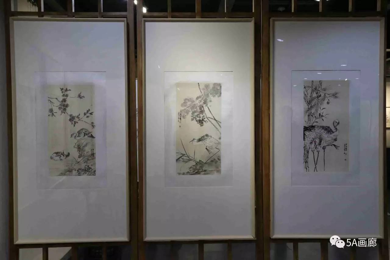 5a现场醉花阴易峰中国画作品展在京开幕