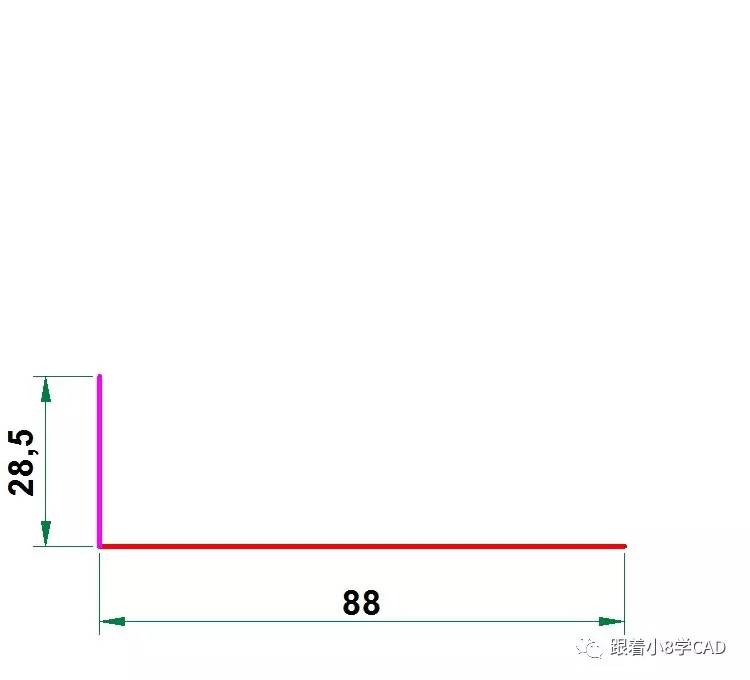 不试着把标注数据的地方绘制出实际的线段,这样图纸关键点变得很清晰