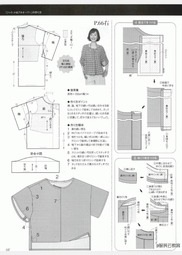 图纸集 | 77张日本盛夏女装纸样资料整理