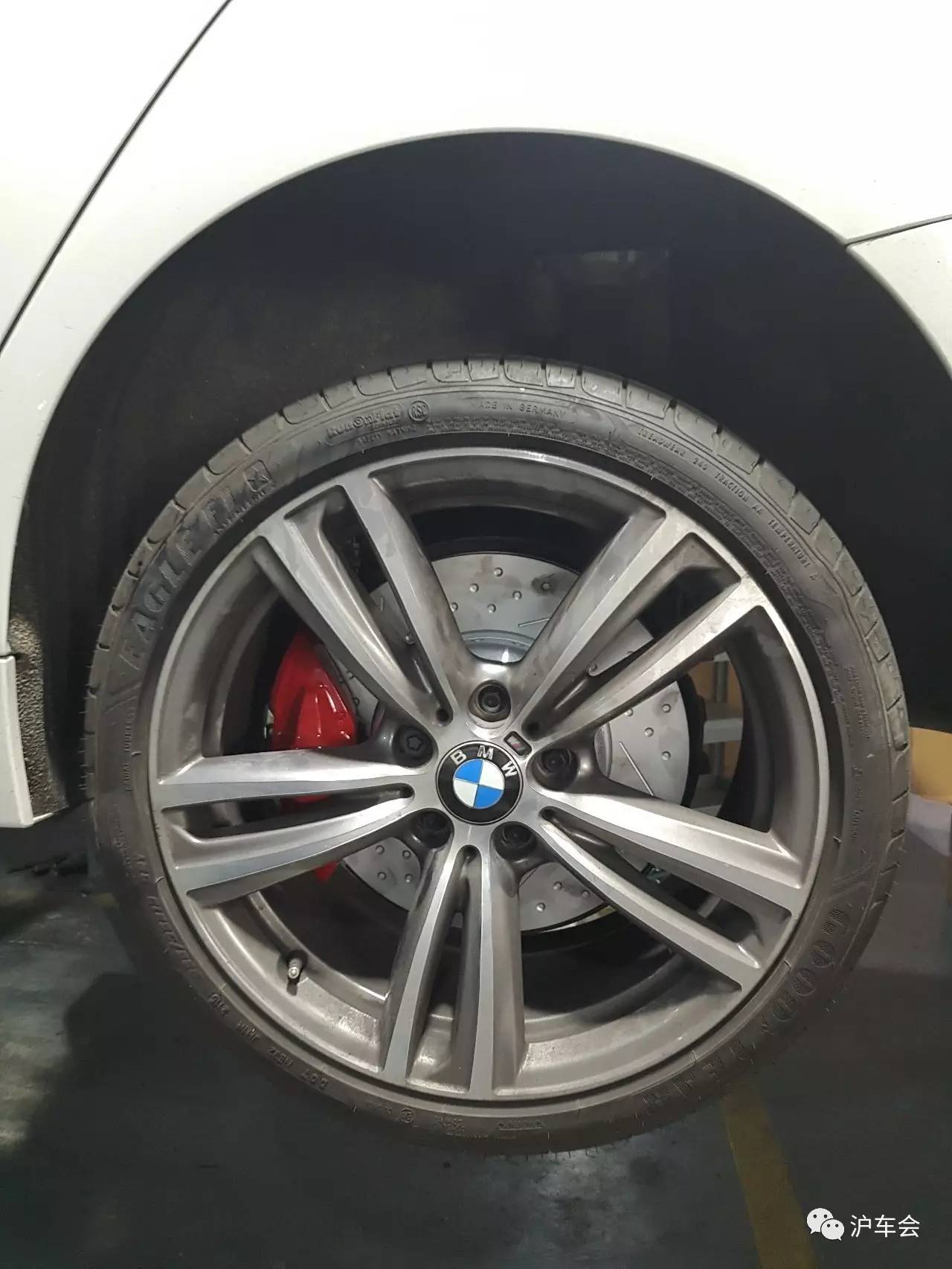 bmw430i变身记之升级红色mperformance卡钳