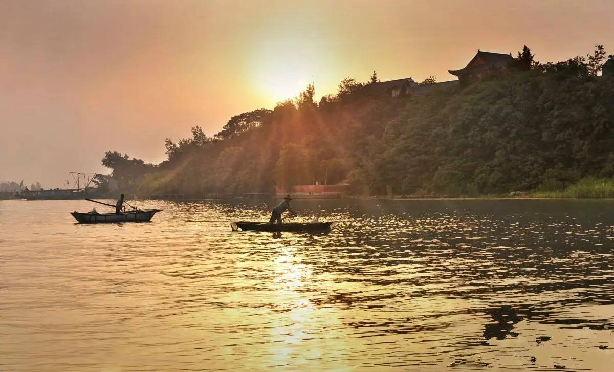 走马淮安老子山无为岛浩渺洪泽湖上的桃花源