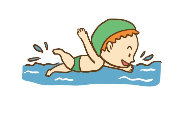 天热带孩子游泳,这些水中状况处理方法你不得不知!