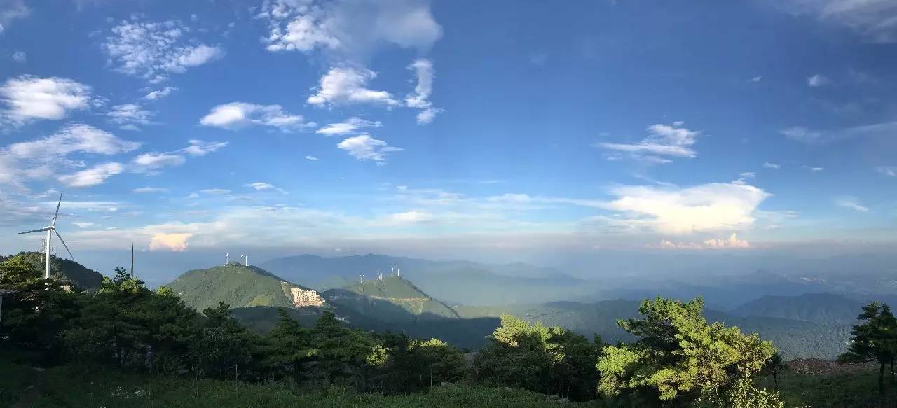 摄影师刚刚拍摄的九宫山真的太美了