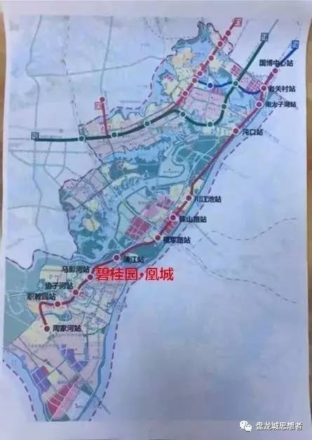 武汉轨道交通16号线南起汉南区纱帽大道周家河,北至轨道交通6号线