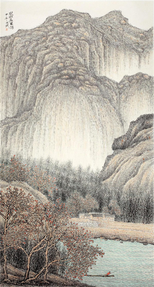 桂林画家蓝凡武的绘画艺术