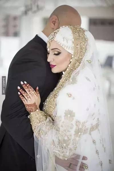 穆斯林的婚纱