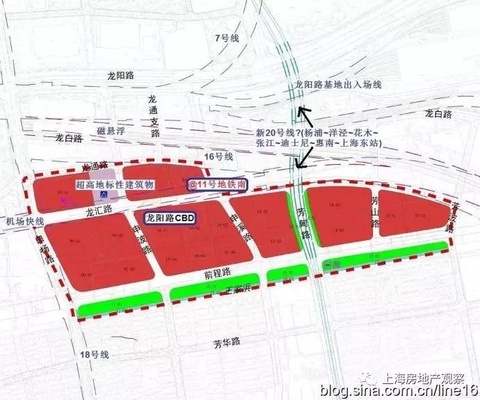 超级重磅上海浦东19块地集中出让龙阳路cbd即将耀世登场