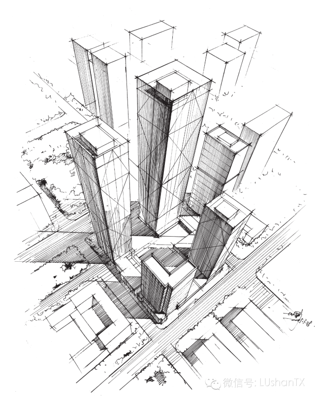 建筑手绘透视理解及实践