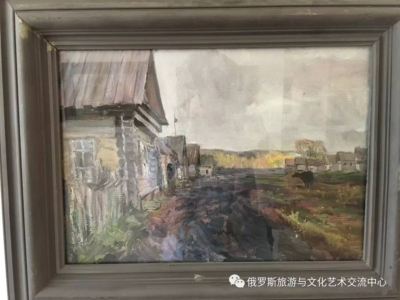 艺术俄罗斯画家普拉斯托夫的油画作品展作品