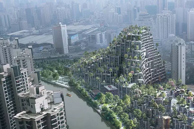 上海惊现"古巴比伦空中花园"!建成后又是一个地标!