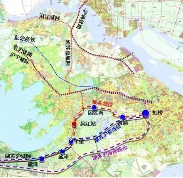 盛泽,汾湖要建地铁啦?吴江最新交通规划!全面联通江浙