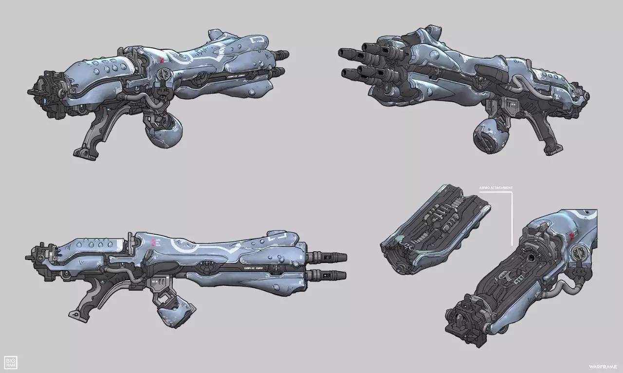 科幻武器丨星际战甲加拿大概念设计师seanbigham作品