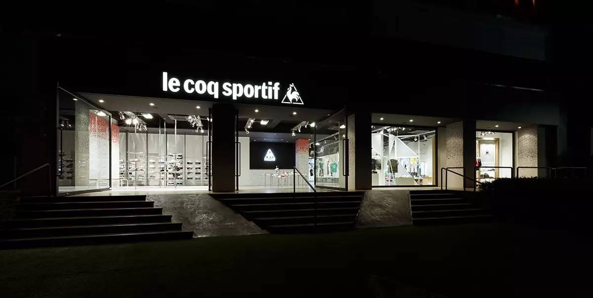 乐卡克lecoqsportif运动品牌韩国首尔旗舰店设计