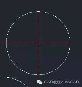 cad中快速画多个圆的中心线的画法【【autocad教程】