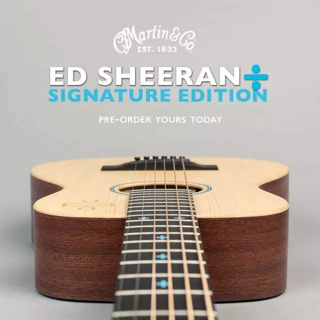 器材| ed sheeran 在《÷》中用的martin吉他型号