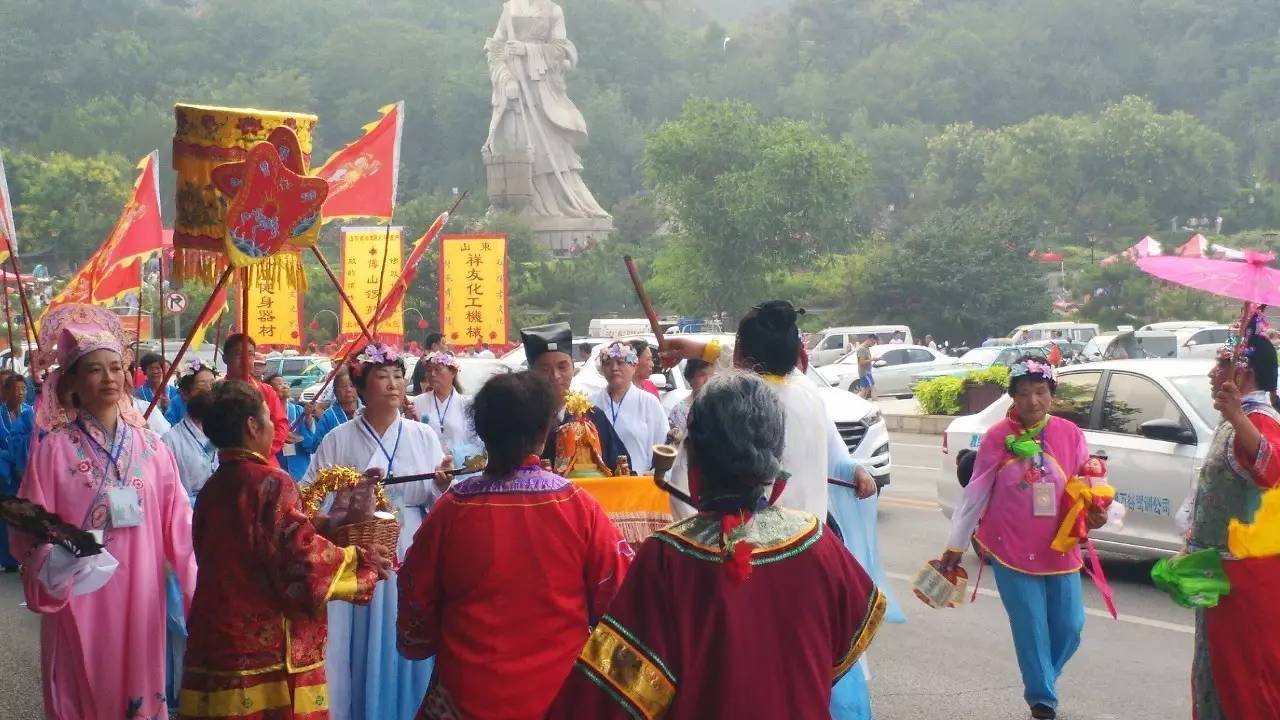 博山文姜庙会今日拉开序幕现场最新图片视频来一波