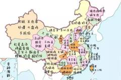 网上流行 吃货眼里的"中国地图".