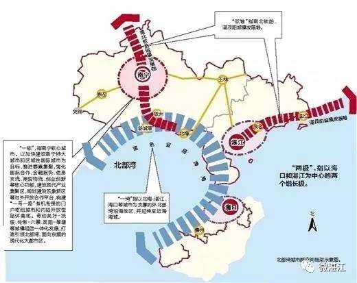 北部湾三市与湛江gdp_广西这所大学因更名而 火了 关注度直逼西大,未来发展无限