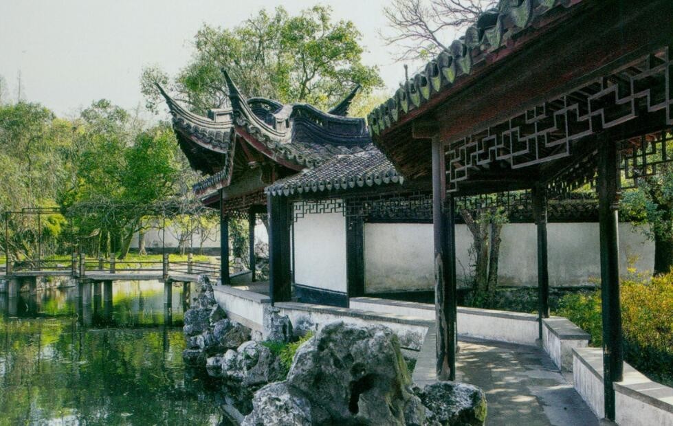 中国传统园林建筑——廊