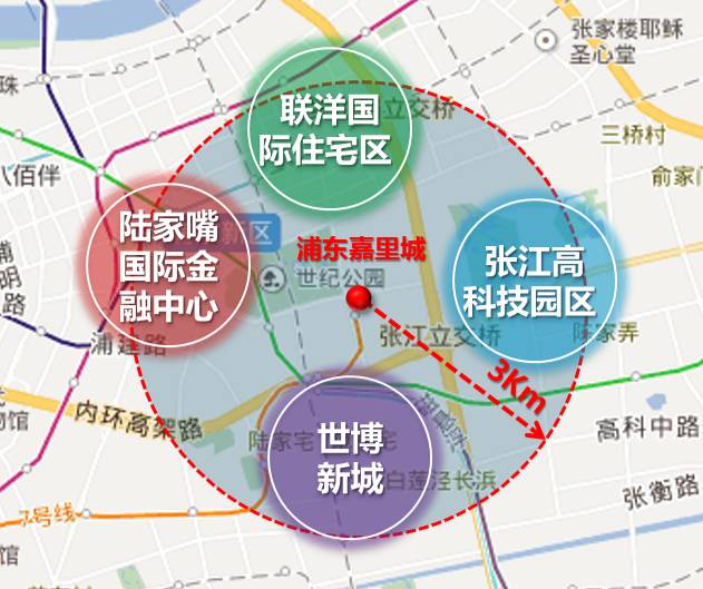 8口 位于浦东花木板块的核心地段 毗邻世纪公园及上海新国际博览