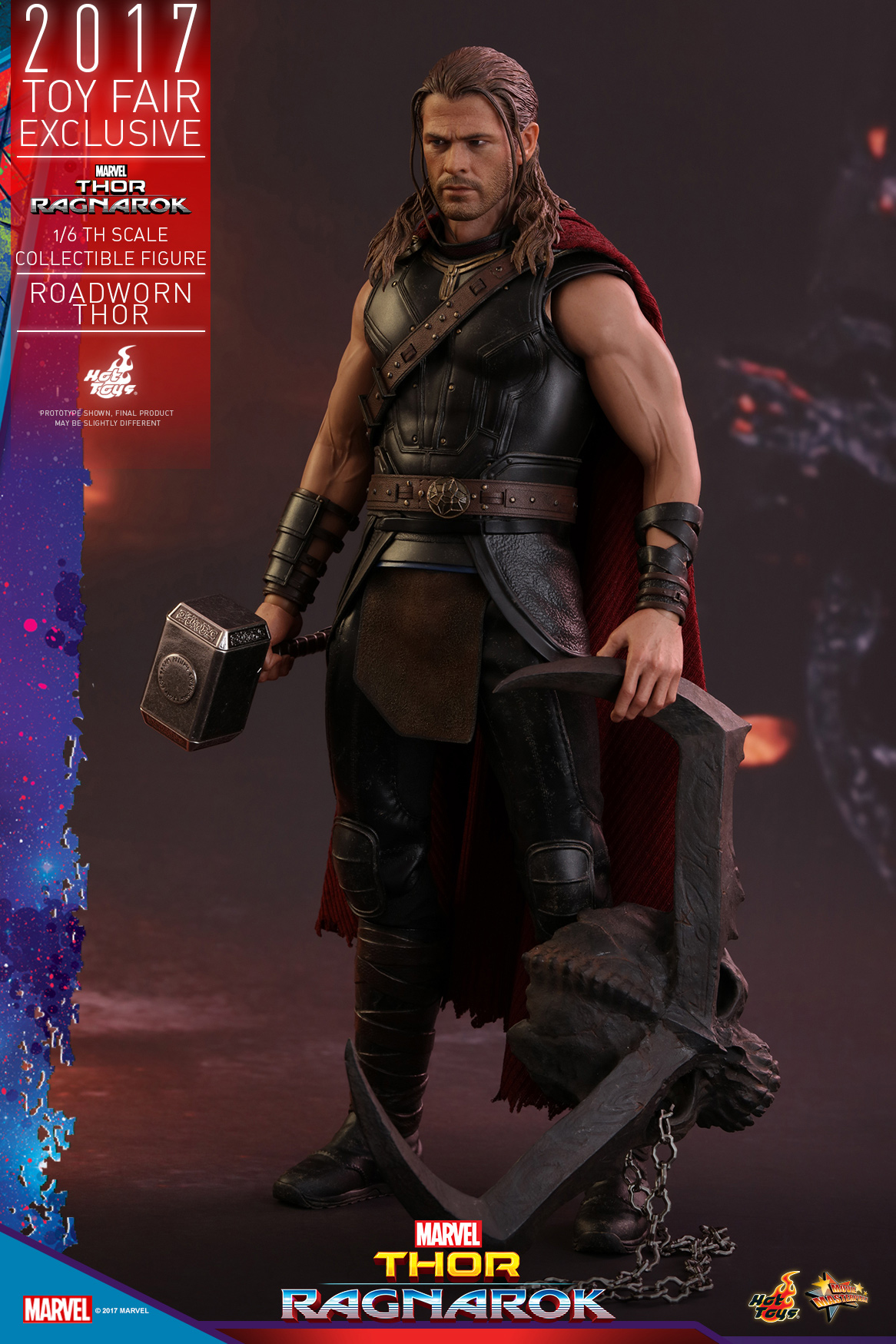 hottoys新品16mms416雷神3诸神黄昏雷神托尔thor2017会场版