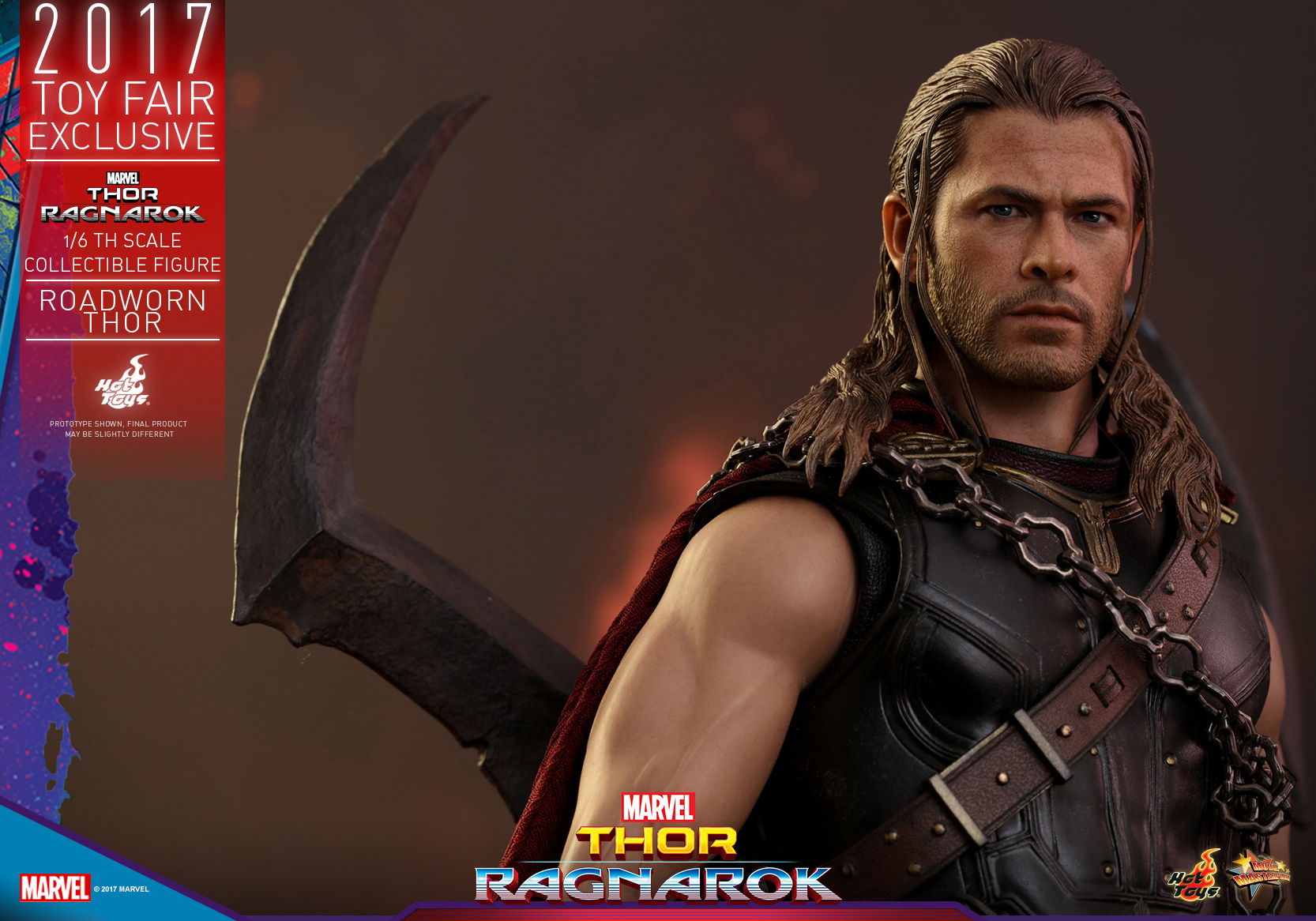 hottoys新品16mms416雷神3诸神黄昏雷神托尔thor2017会场版