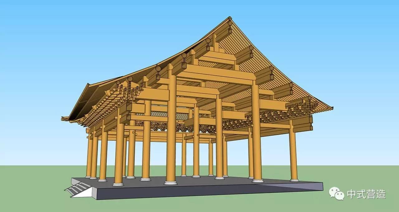 中式营造丨中国古建筑-大木作,小木作