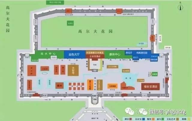 附:香河中信国安天下第一城平面图