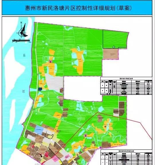 为更好地指导水口新民洛塘片区的发展建设,惠州市住房和城乡规划建设