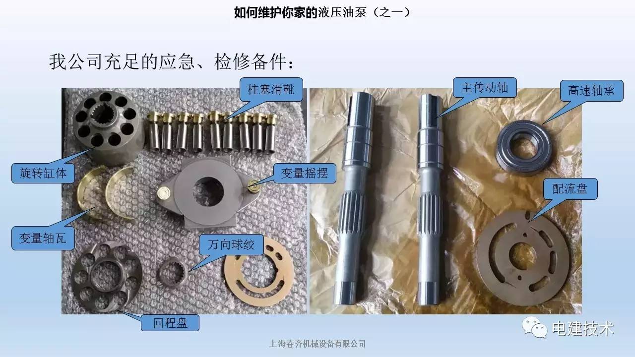 汽机技术|图文并茂学习eh油泵,液压旁路油泵,顶轴油泵等液压系统油泵