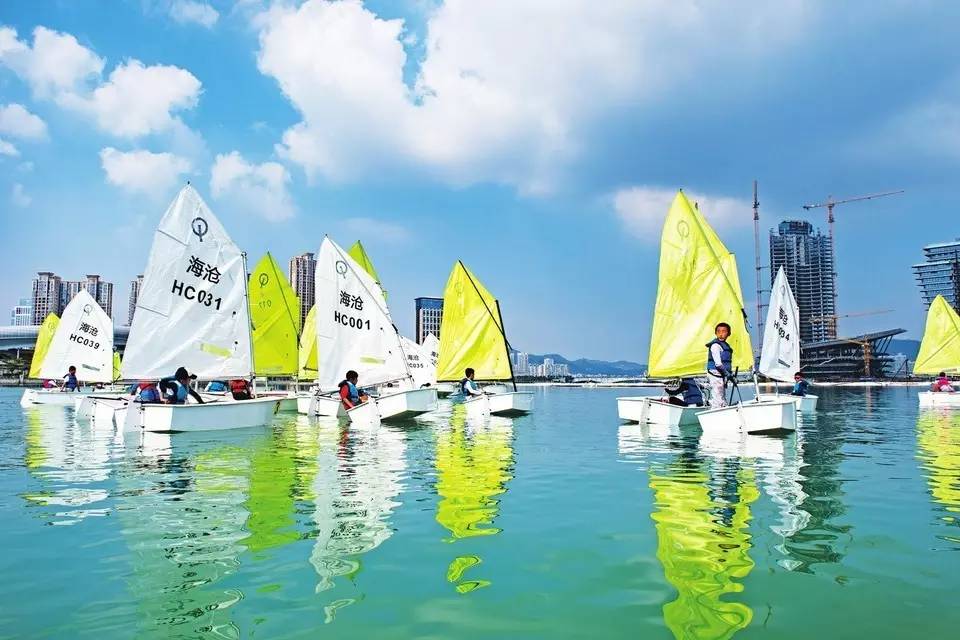 青少年op帆船表演 op sailing performance 时间:2017年7月28日-30日