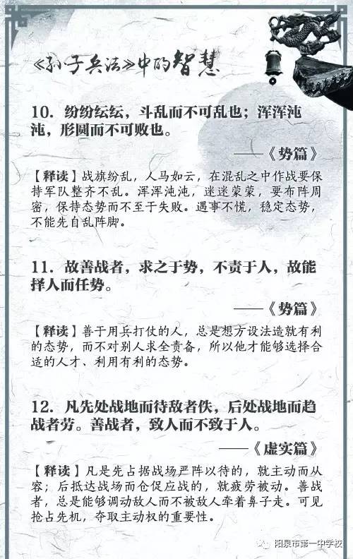 水无常形…这些脍炙人口的经典名句,出自被誉为"兵学圣典《孙子兵法