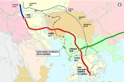 坐高铁到深圳从哪个关口去香港最方便图片