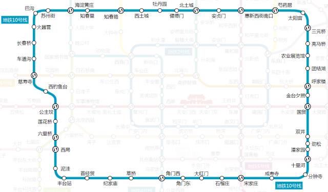 2017北京地铁最新首末班车时间表!如厕指南!(