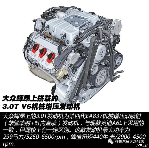 另外两款搭载3.0t ea837发动机的车型为四轮驱动,与发