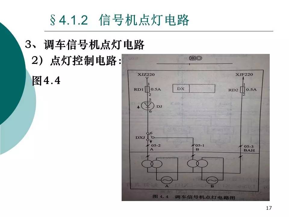 高速铁路室外信号机和道岔控制电路