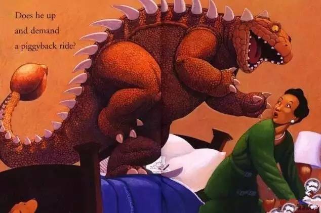恐龙是怎么说晚安的绘本