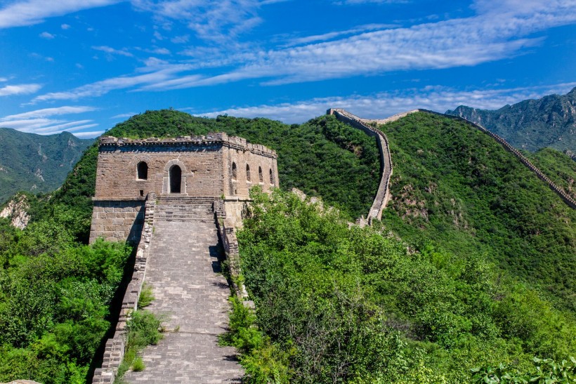 北京黄花城水长城风景图片