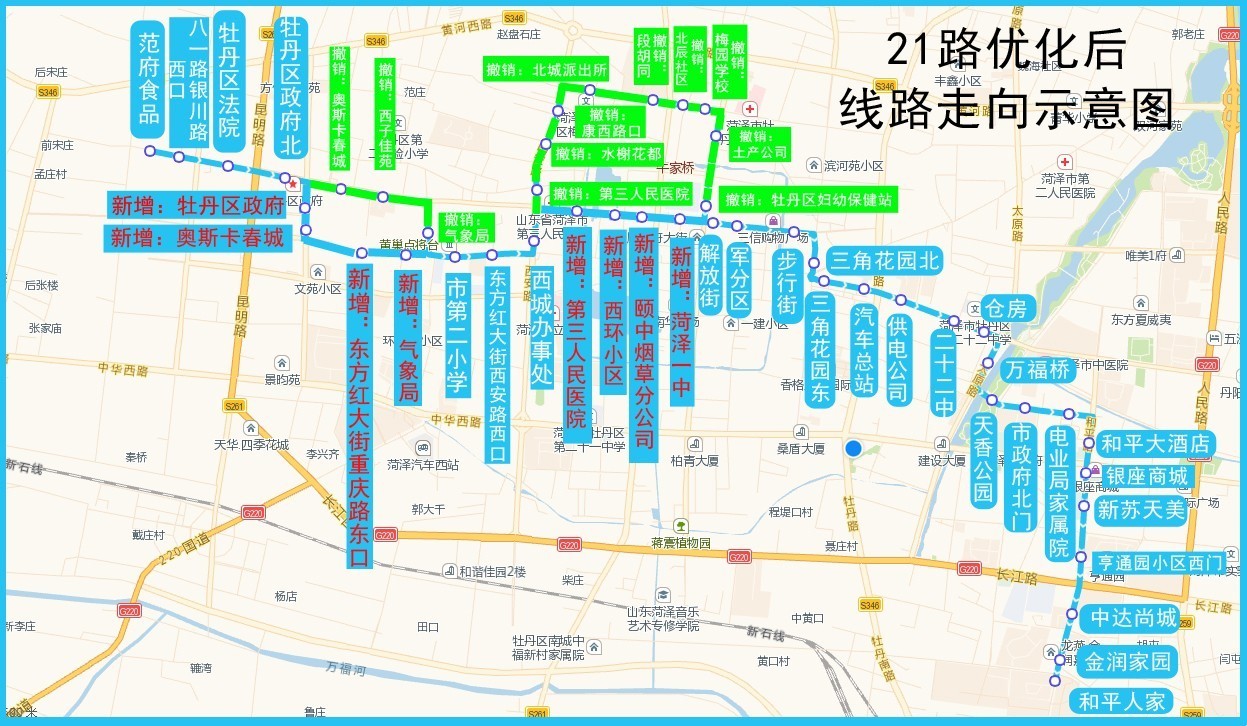 最近新开通及优化公交线路都在这，快看哪条直通你家!