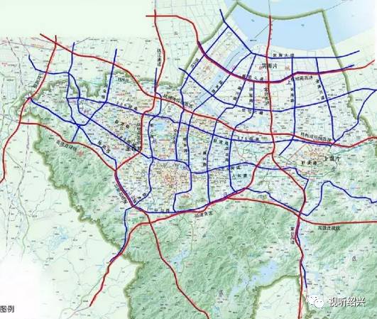 市区铁路网杭绍台高铁,杭绍台高速开工建设,绍兴城市快速路网越来越