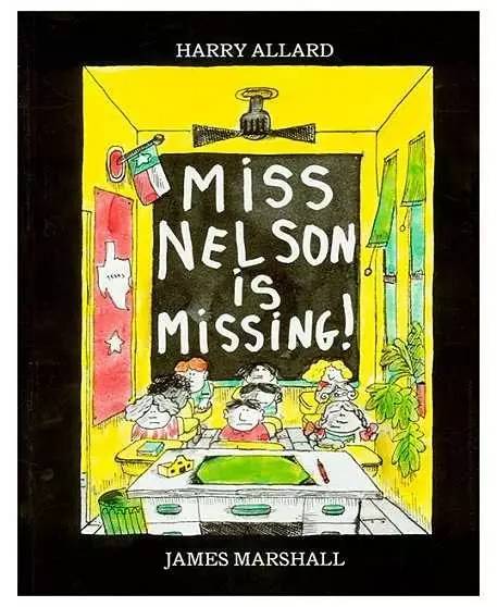 图片[1]-英文绘本  育儿  Miss Nelson is Missing尼尔森小姐不见了(PDF+MP3)-萌小白亲子网