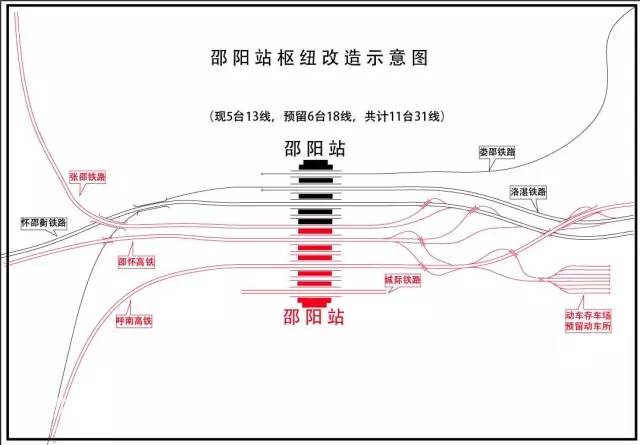 邵阳火车站按11站台以上规模预留,铁路枢纽梦指日可待!