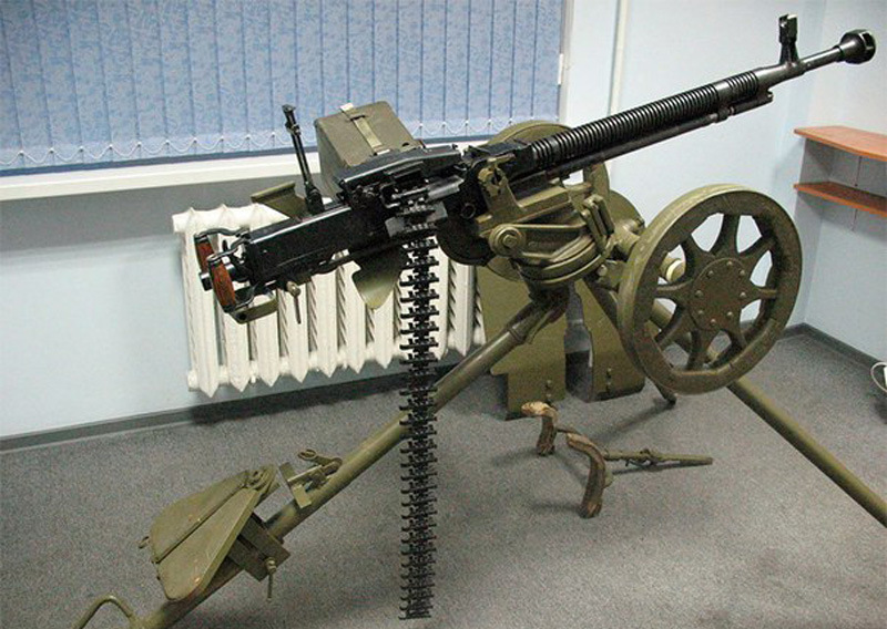 这种重机枪在二战中主要是用来防空