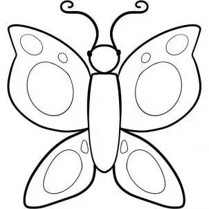 蝴蝶的简笔画步骤图片